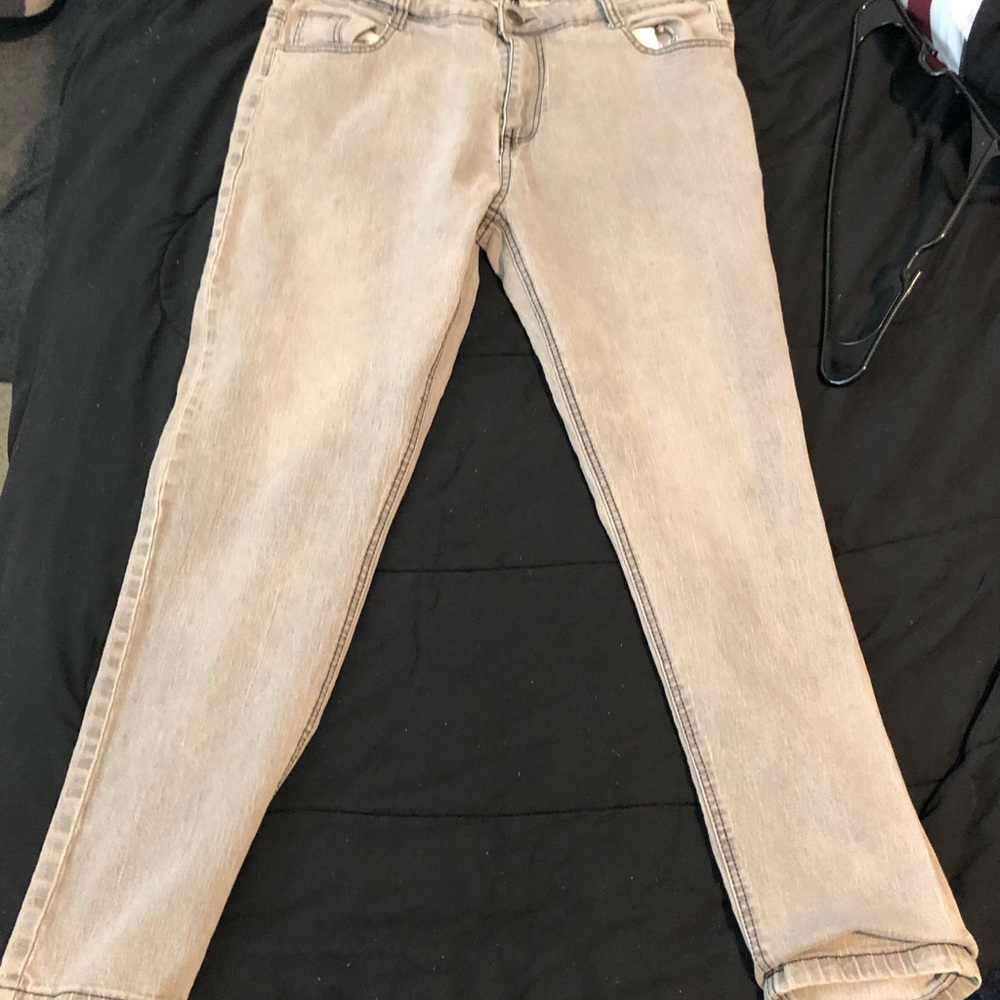 SHEIN Men's Relaxed Tan Jeans